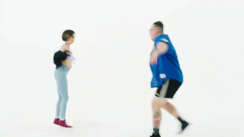 just friends dancing GIF by Pure Noise Records