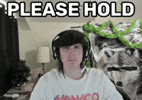 Wait A Second Hang On GIF