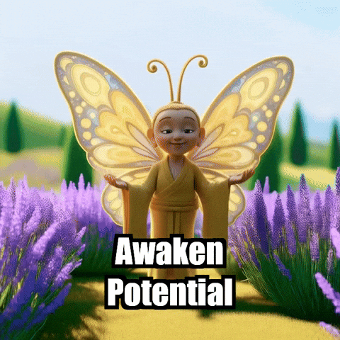 Wisdom Affirmations GIF by BuddhaFlyJourney