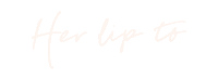 Neon Glow Sticker by Herlipto