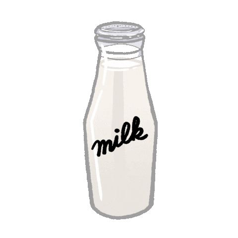 Oat Milk Sticker by megan lockhart