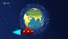 Animation Earth GIF by European Space Agency - ESA