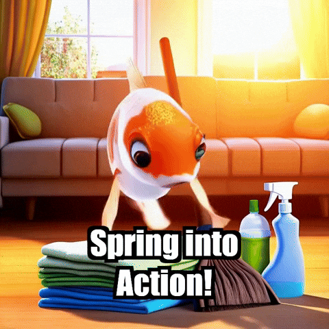 Spring Cleaning GIF by TheConfishius