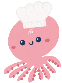 Sea Food Cooking Sticker