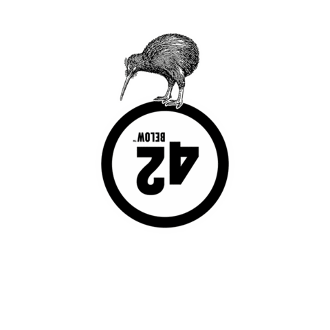 42-BELOW spin vodka kiwi mat Sticker