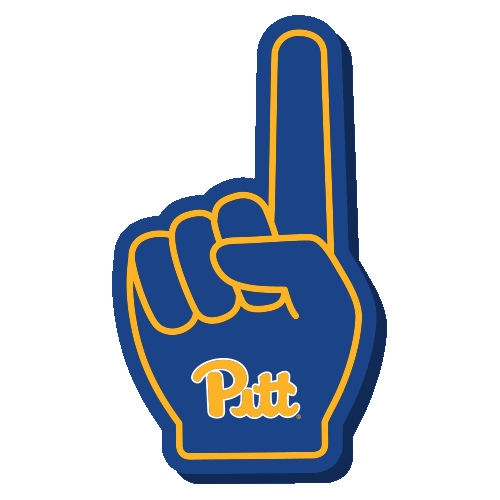 Pitt Panthers Sticker by College Colors Day