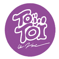 toitoilezinc logo toitoi lezinc Sticker
