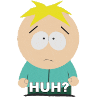 Butters What Sticker by South Park