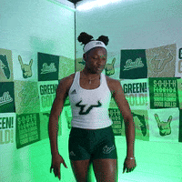 South Florida Horns Up GIF by USF Athletics