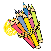 Estudos Lapis Sticker by Platos - Portal Pos Graduacao