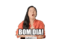 Bom Dia Maru Sticker by Salon Line