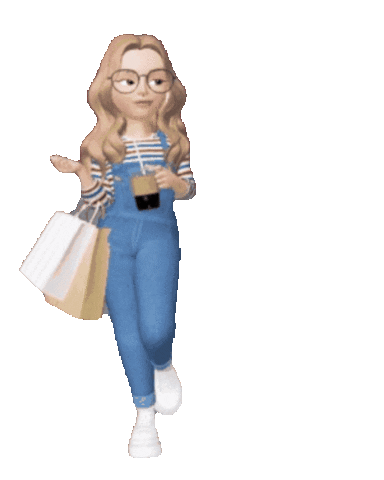 lucianacriativa happy girl coffee girls Sticker