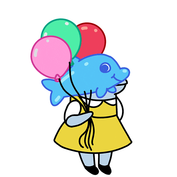 Happy Birthday Hello Sticker by Holler Studios