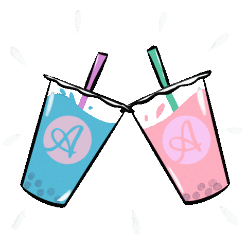 Bubble Tea Love Sticker by AndorasBubble