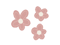 Flowers Lettering Sticker