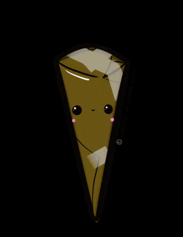 createdbyconnie giphygifmaker henna happy chibi cone GIF