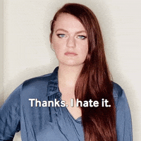 Thanks Hate It GIF by Kathryn Dean