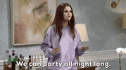Selena Gomez Party Hard GIF by Saturday Night Live