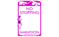 boston marathon girl power Sticker by KellyKKRoberts