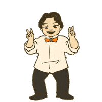 Manzai Sticker