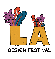 Illustration Celebrate Sticker by LA Design Festival