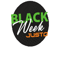 Justoimoveis black week blackfriday black week Sticker