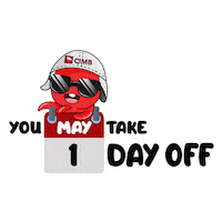may day off Sticker by CIMB Bank