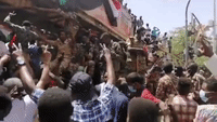 Uniformed Men Express Support for Anti-Government Protesters in Khartoum