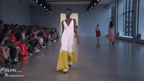 leaving fashion week GIF by NYFW: The Shows