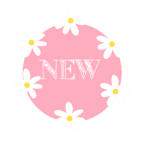 New Post Daisy Sticker