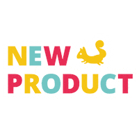 Rainbow Squirrel Sticker by Little Nutkins