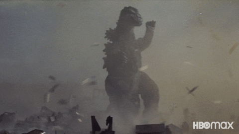 Godzilla Stumble GIF by HBO Max