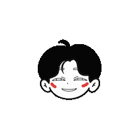 Illustration Laugh Sticker by kurrrtwu