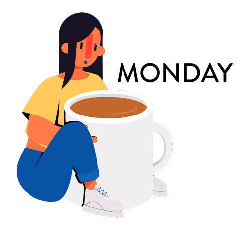 Tired Good Morning Sticker by Rory