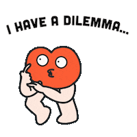 Confused Thinking Sticker by Lipchan