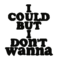 No Thanks Procrastinate Sticker