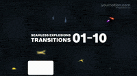 Seamless Explosions Transitions 01 10
