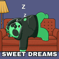 Sleepy Good Night GIF by SuperVerse