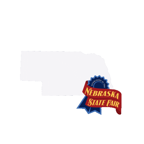 nestatefair giphyupload fair ne nebraska Sticker