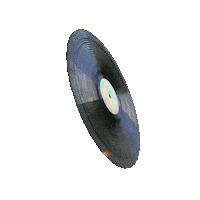 Vinyl Record Sticker by somedarappa