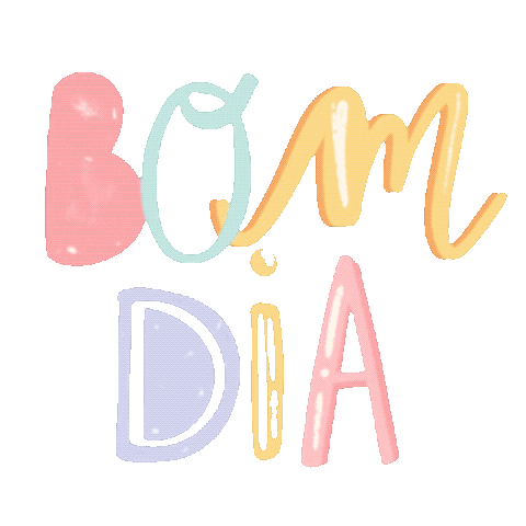 Bom Dia Colors Sticker