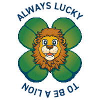 Four Leaf Clover Sticker by East Texas A&M University