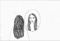 not me mirror GIF by Maremonstrum