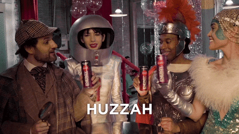 Excited Super Bowl GIF by Coca-Cola