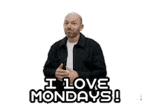 Monday Morning Sticker by Dark Web