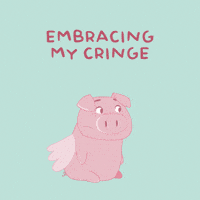Embrace It Flying Pig GIF by PositivelyPigasus