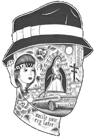 Los Angeles La Sticker by SRVNTZ