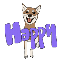 Happy Dogs Sticker