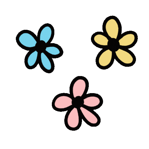 Flower Spin Sticker