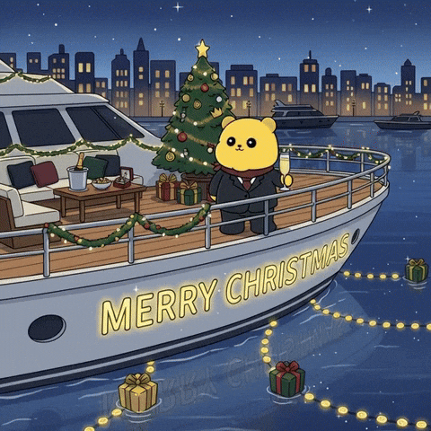 Merry Christmas Happy Holidays GIF by Kanpai Pandas